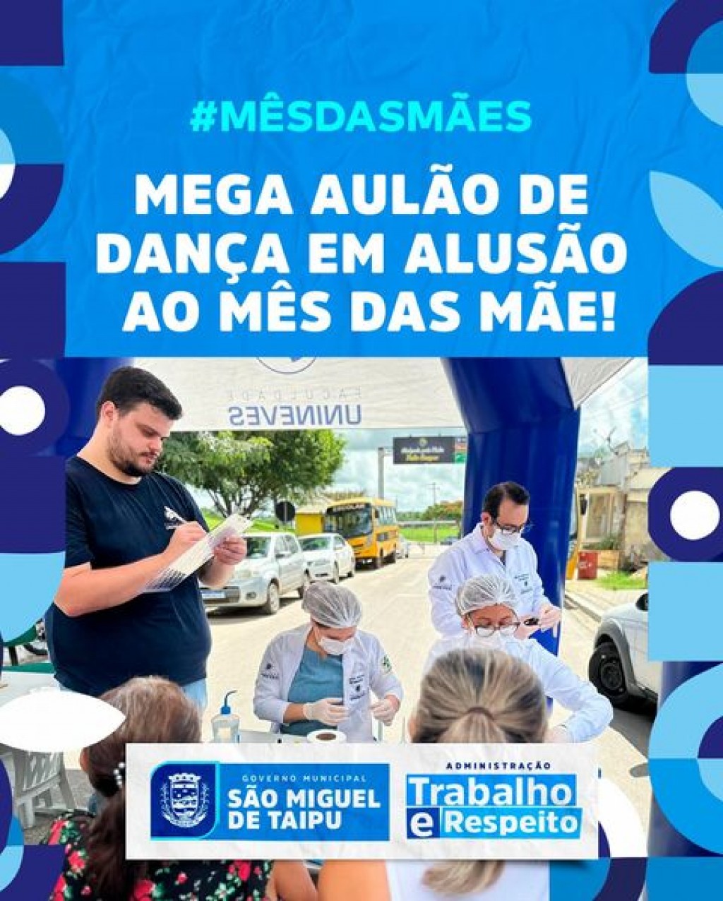 Mega aulão de dança em alusão ao mês das mães
